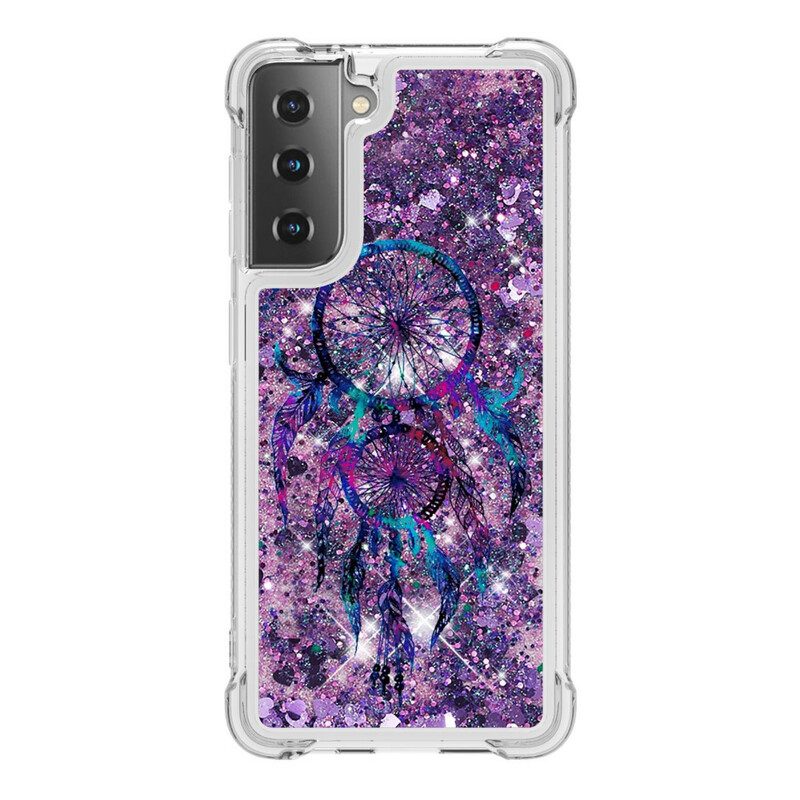 Cover Samsung Galaxy S21 Plus 5G Acchiappasogni Glitterato