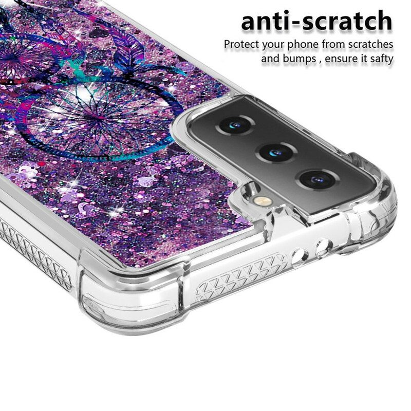 Cover Samsung Galaxy S21 Plus 5G Acchiappasogni Glitterato