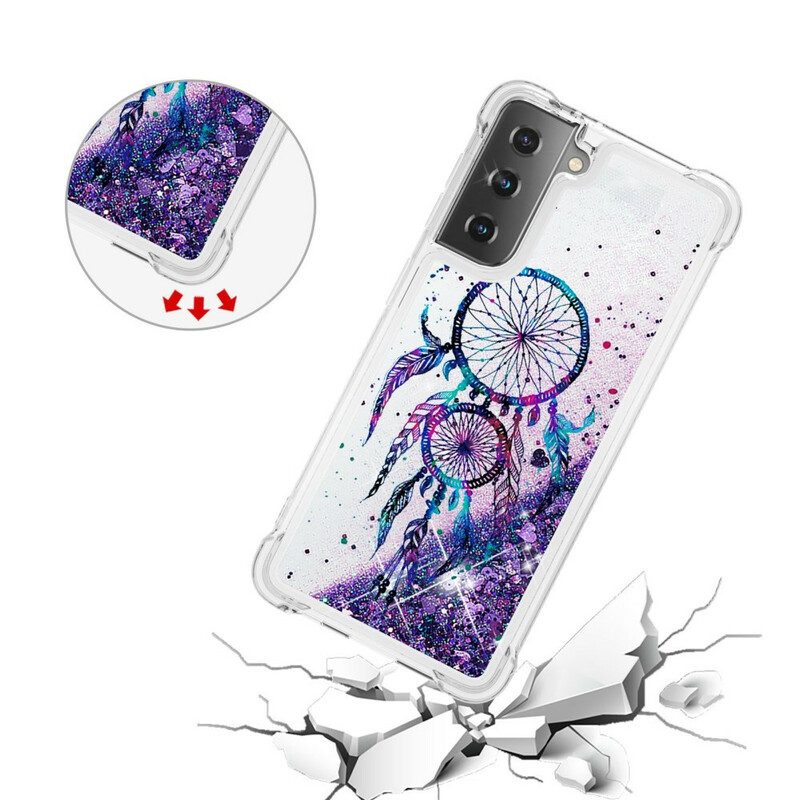 Cover Samsung Galaxy S21 Plus 5G Acchiappasogni Glitterato