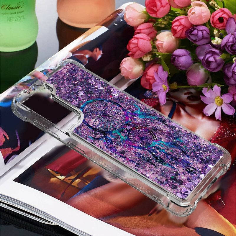 Cover Samsung Galaxy S21 Plus 5G Acchiappasogni Glitterato