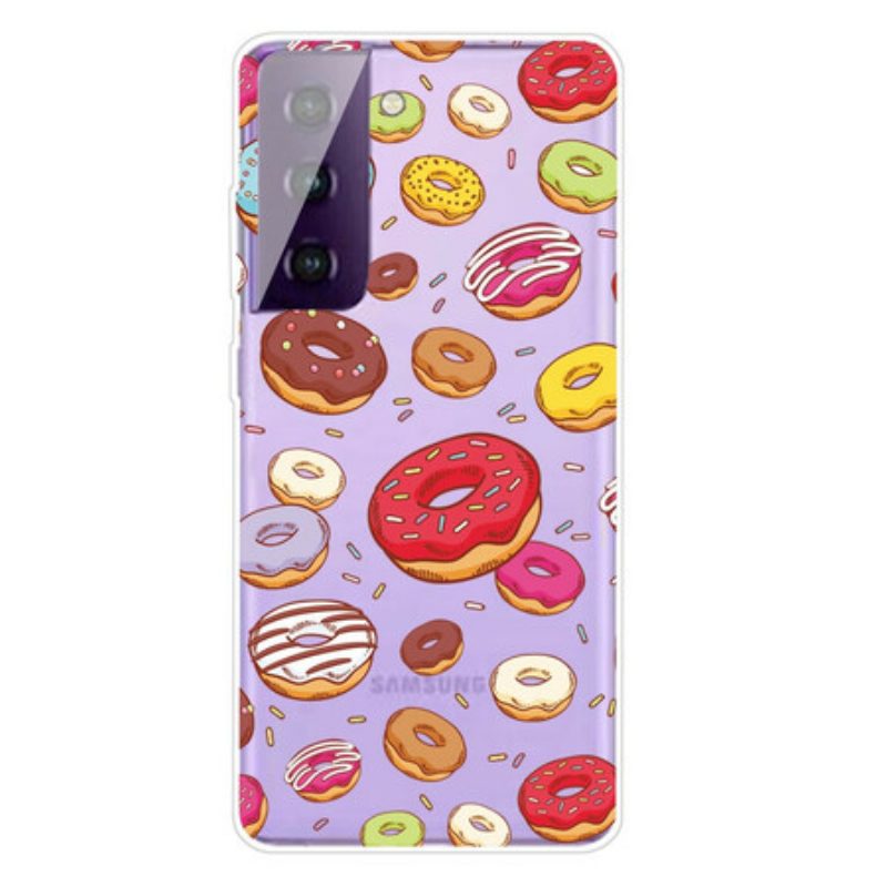 Cover Samsung Galaxy S21 Plus 5G Amo Le Ciambelle