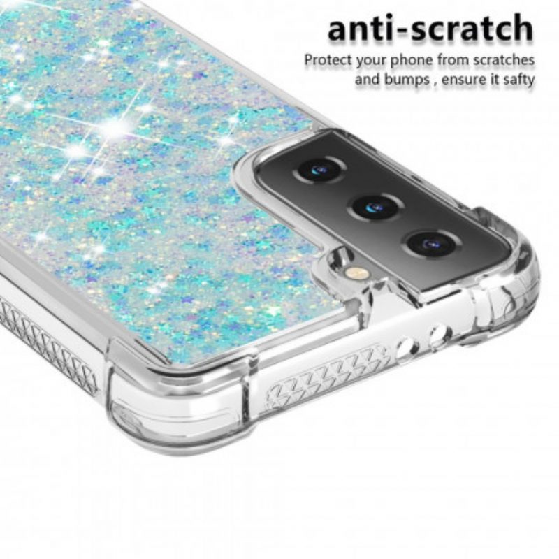 Cover Samsung Galaxy S21 Plus 5G Desideri Paillettes