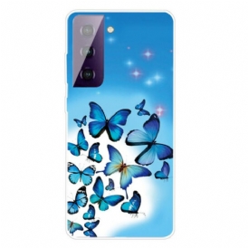 Cover Samsung Galaxy S21 Plus 5G Farfalle Farfalle