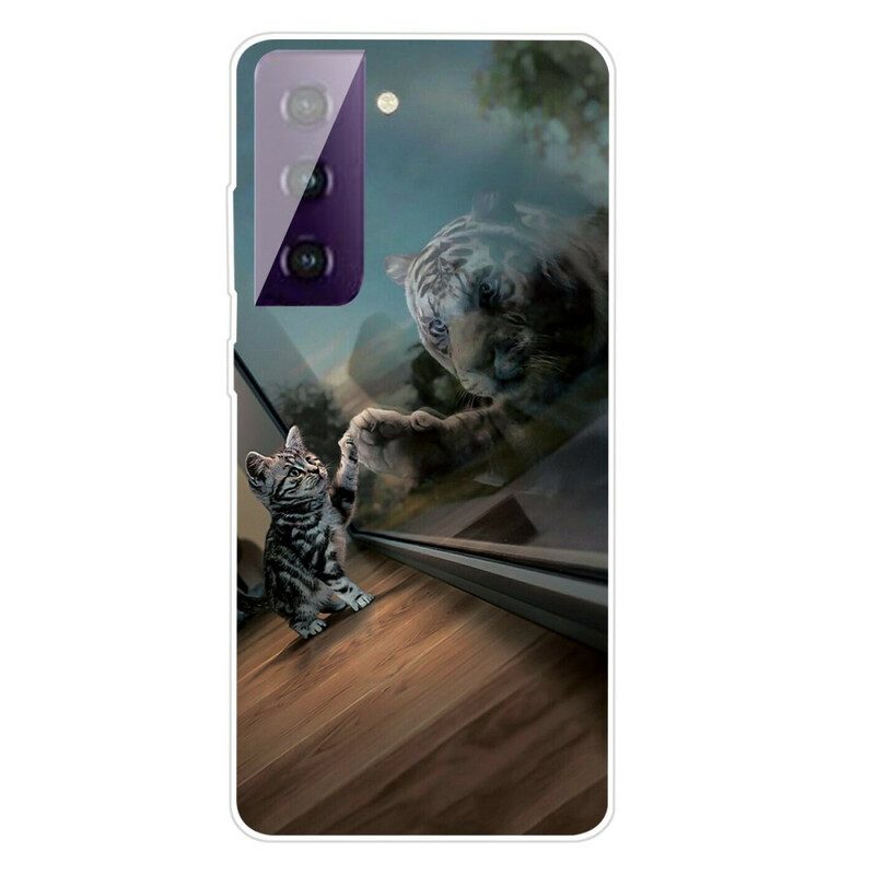 Cover Samsung Galaxy S21 Plus 5G Il Sogno Del Gattino