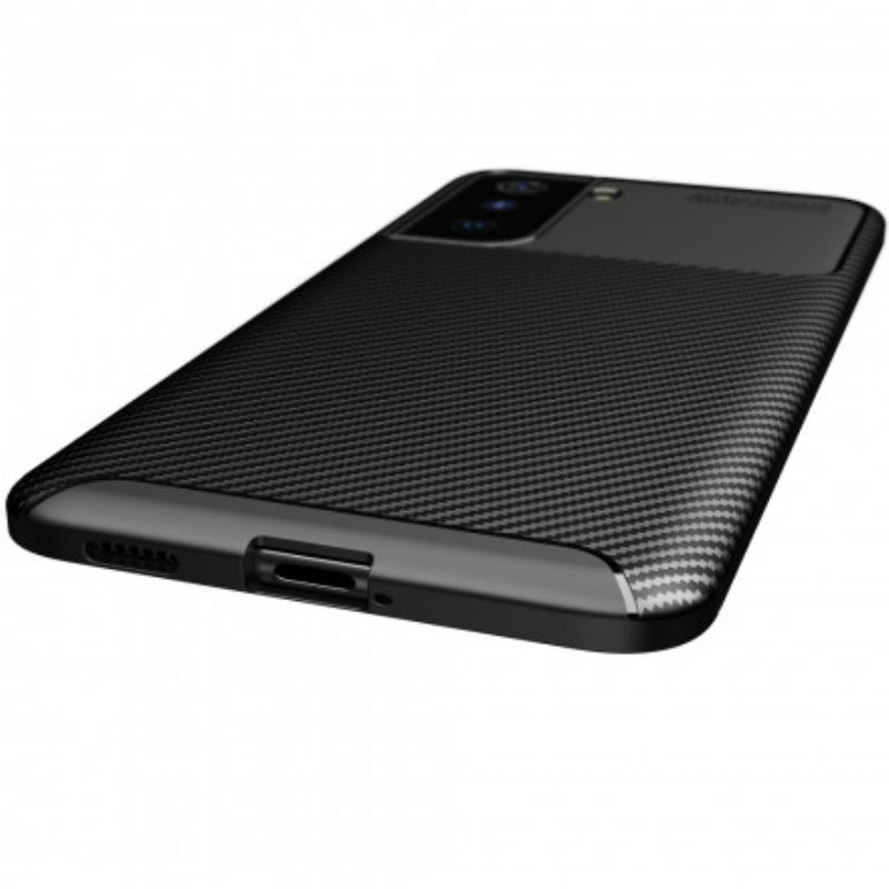 Cover Samsung Galaxy S21 Plus 5G Struttura Flessibile In Fibra Di Carbonio