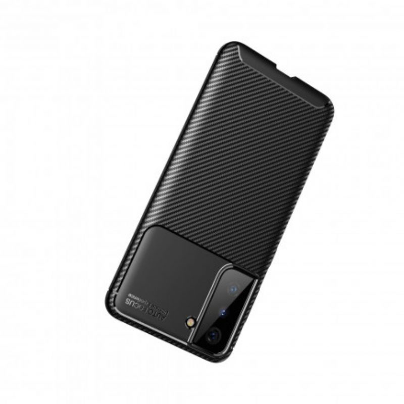 Cover Samsung Galaxy S21 Plus 5G Struttura Flessibile In Fibra Di Carbonio