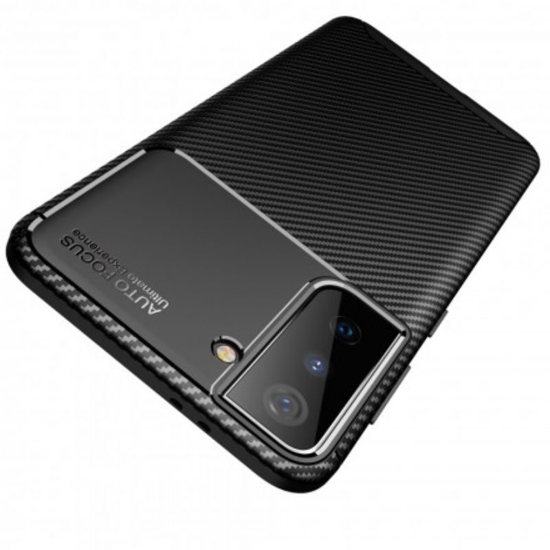 Cover Samsung Galaxy S21 Plus 5G Struttura Flessibile In Fibra Di Carbonio