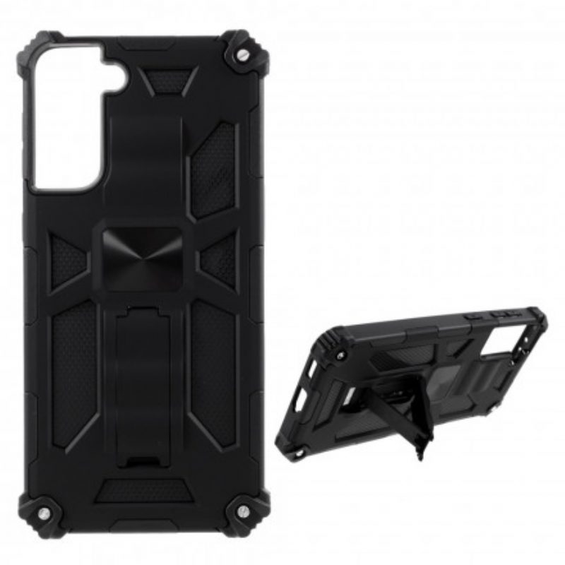 Cover Samsung Galaxy S21 Plus 5G Supporto Removibile Bicolore