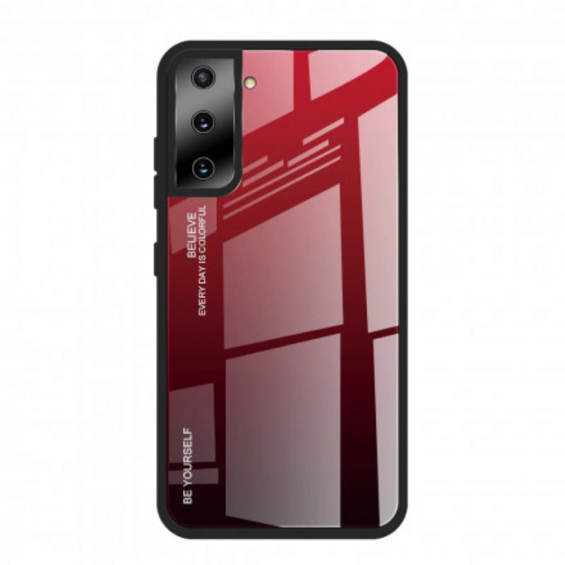 Cover Samsung Galaxy S21 Plus 5G Vetro Temperato Sii Te Stesso