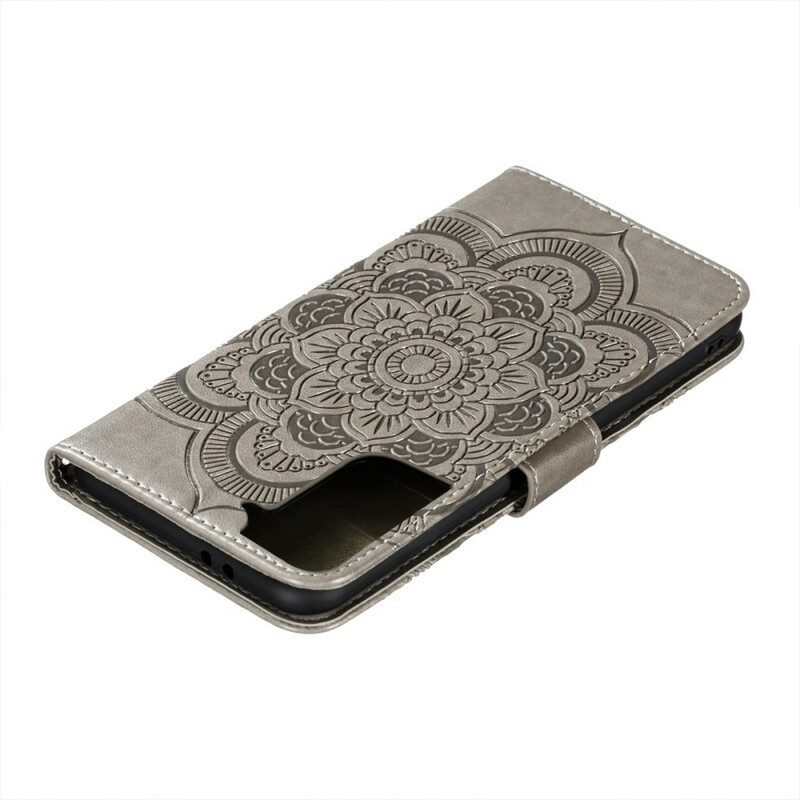 Custodia in pelle Samsung Galaxy S21 Plus 5G Mandala Completo