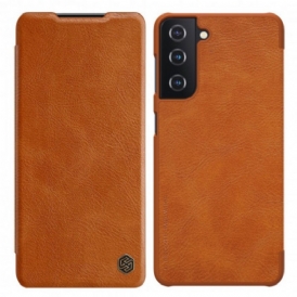 Folio Cover Samsung Galaxy S21 Plus 5G Custodia in pelle Serie Nillkin Qin