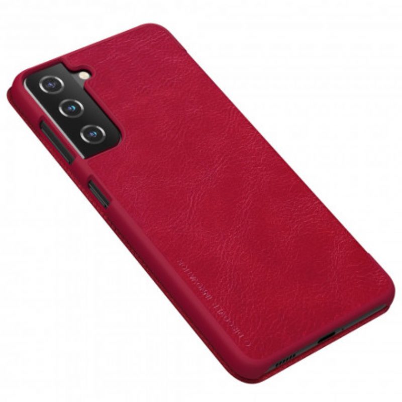 Folio Cover Samsung Galaxy S21 Plus 5G Custodia in pelle Serie Nillkin Qin