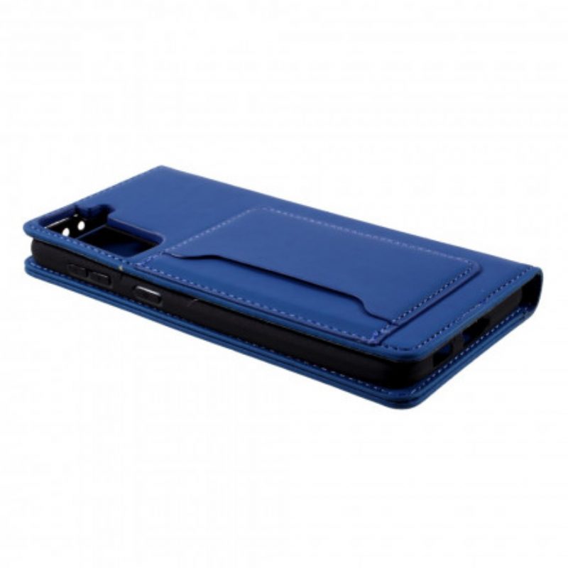 Folio Cover Samsung Galaxy S21 Plus 5G Custodia in pelle Supporto Per Portacarte