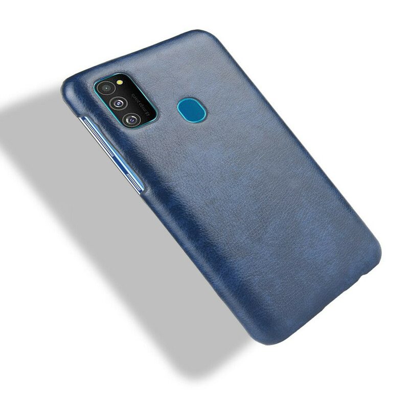 Cover Samsung Galaxy M21 Effetto Pelle Litchi