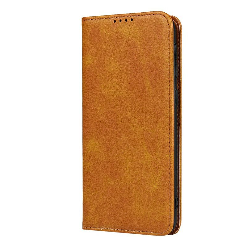 Folio Cover Samsung Galaxy M21 Custodia in pelle Pelle Crosta Eleganza