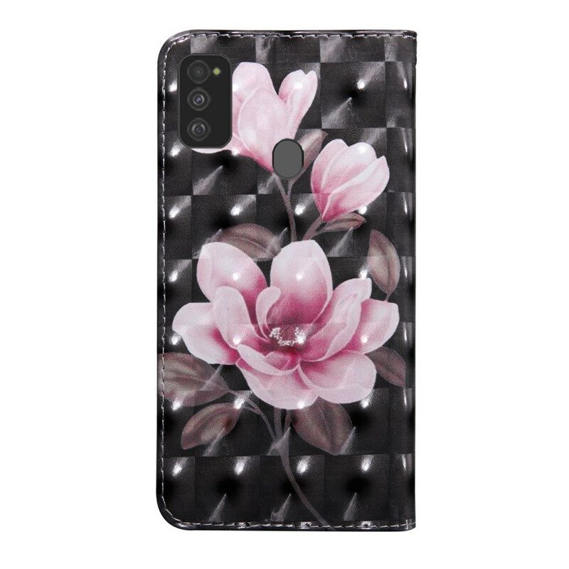 Folio Cover Samsung Galaxy M21 Fiori Sbocciati