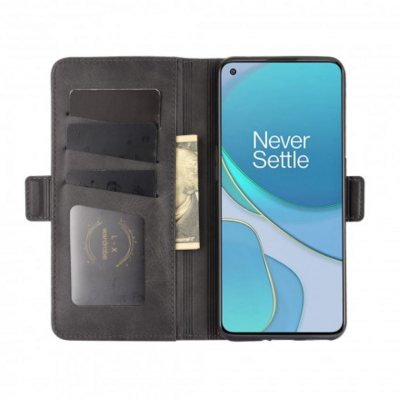 Custodia in pelle OnePlus 9 Folio Cover Doppio Lembo