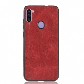 Cover Samsung Galaxy M11 Effetto Pelle Couture