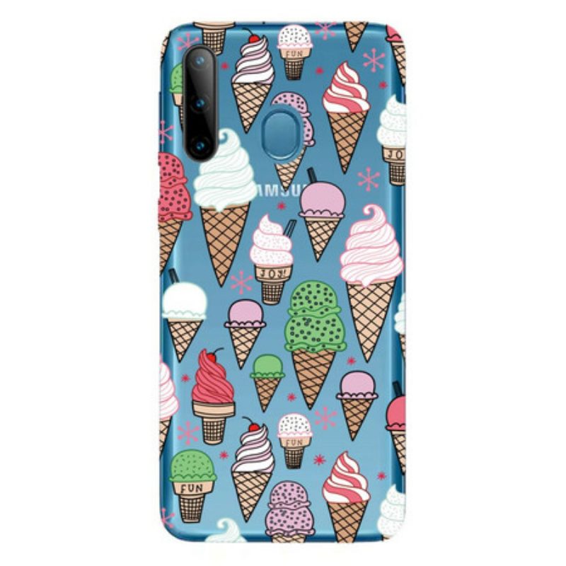 Cover Samsung Galaxy M11 Gelato Alla Crema