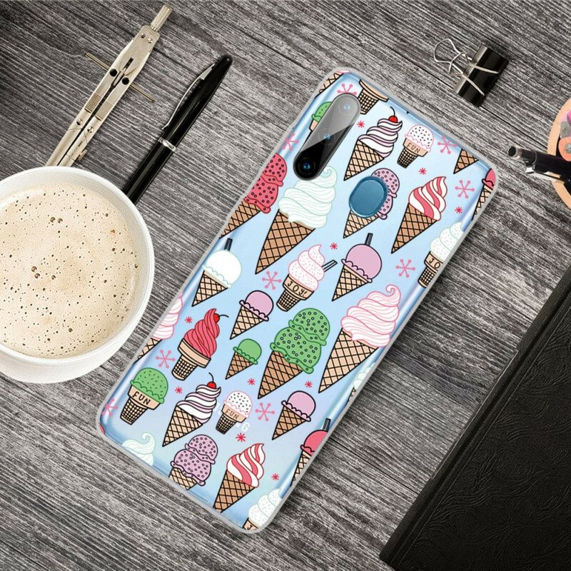 Cover Samsung Galaxy M11 Gelato Alla Crema