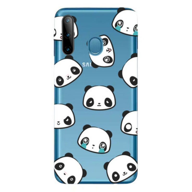 Cover Samsung Galaxy M11 Panda Sentimentali Senza Soluzione Di Continuità