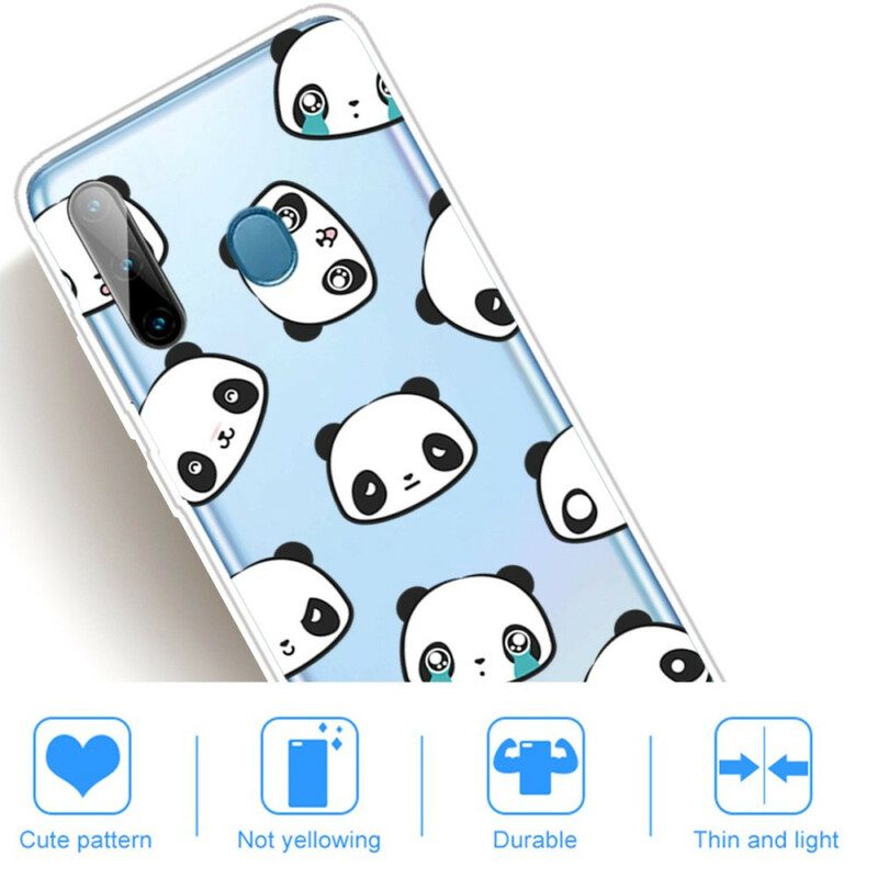 Cover Samsung Galaxy M11 Panda Sentimentali Senza Soluzione Di Continuità