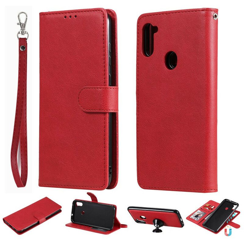 Cover Samsung Galaxy M11 Staccabile E Cordino