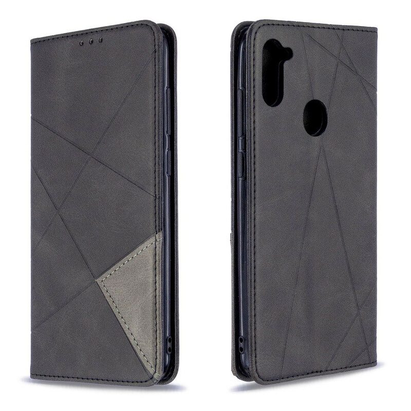 Folio Cover Samsung Galaxy M11 Custodia in pelle Stile D'artista