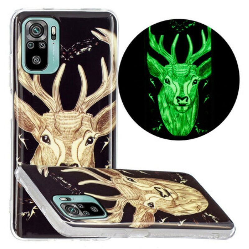 Cover Poco M5s Cervo Maestoso Fluorescente