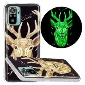 Cover Poco M5s Cervo Maestoso Fluorescente