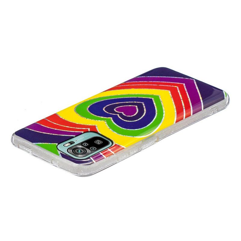 Cover Poco M5s Cuore Psichedelico