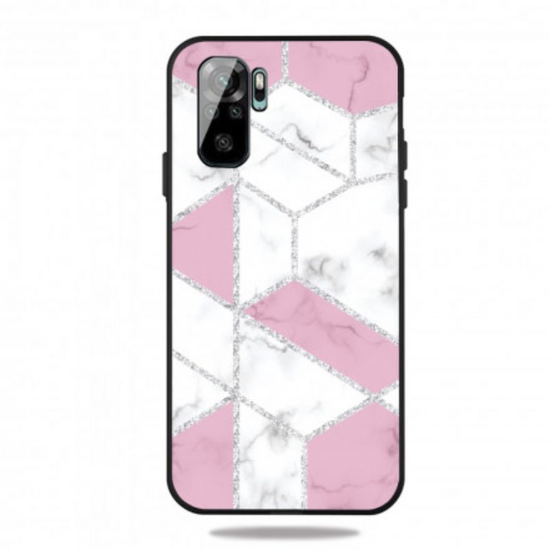 Cover Poco M5s Marmo Glitterato