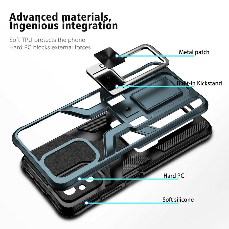 Cover Poco M5s Staccabile Con Ring-support