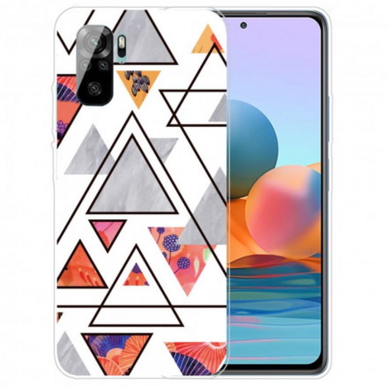 Cover Poco M5s Triangoli Di Marmo