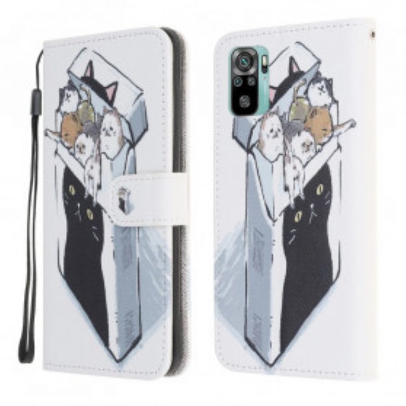 Folio Cover Poco M5s Consegna Gatti Con Perizoma