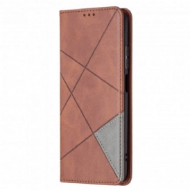 Folio Cover Poco M5s Custodia in pelle Stile D'artista