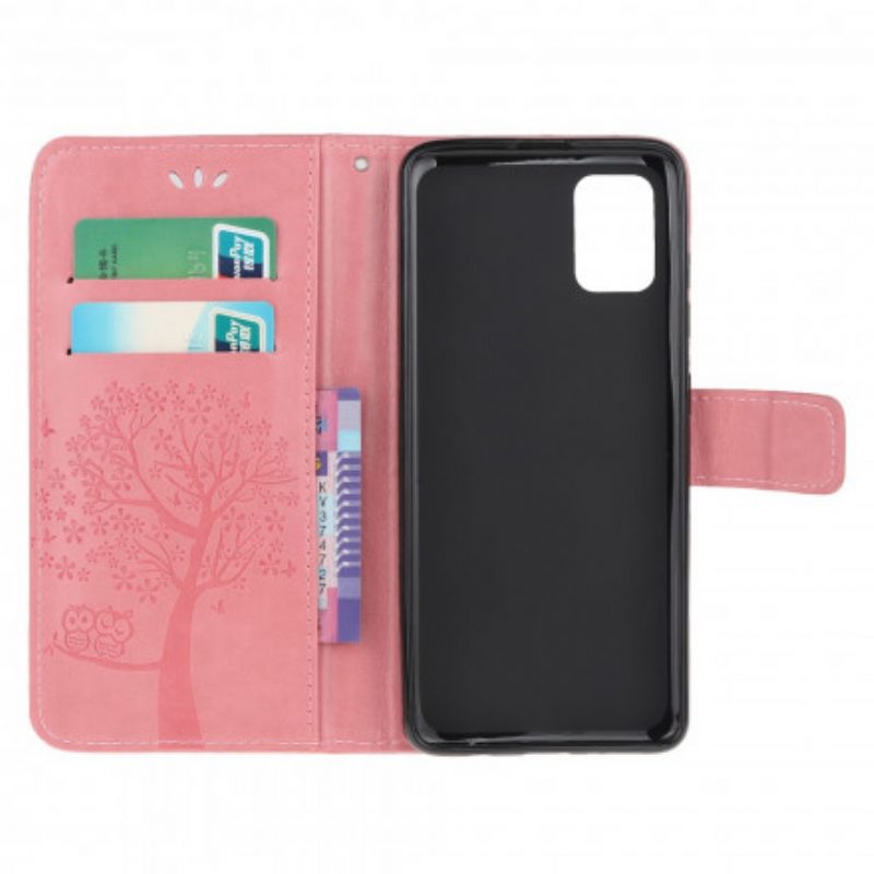 Folio Cover Poco M5s Perizoma Albero E Gufi