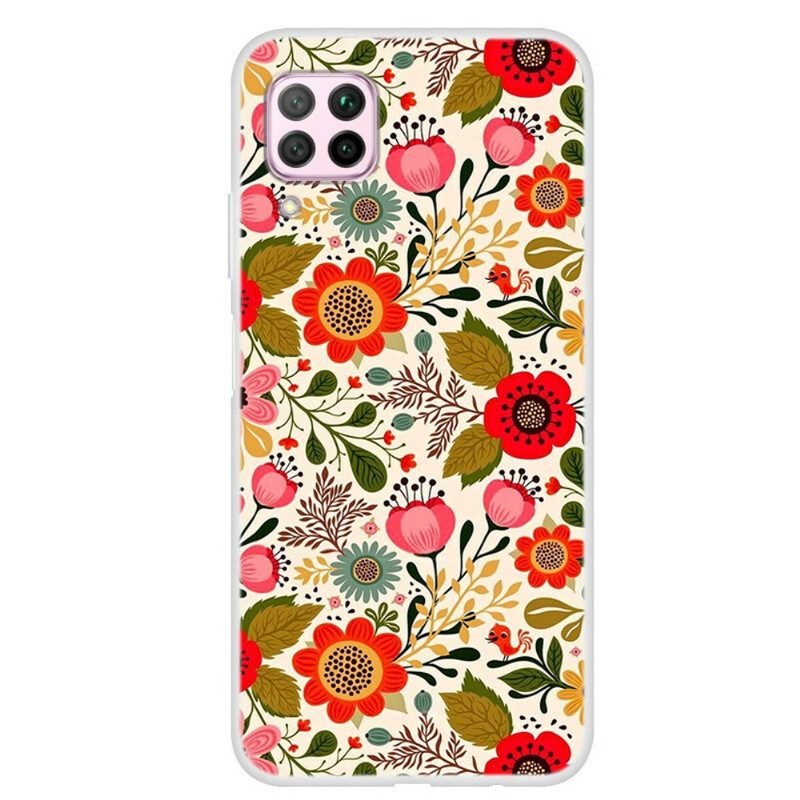 Cover Huawei P40 Lite Arazzo Floreale