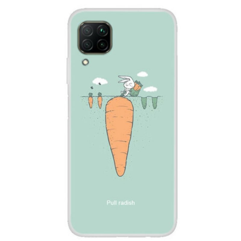 Cover Huawei P40 Lite Coniglio In Giardino