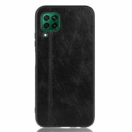 Cover Huawei P40 Lite Cuciture In Pelle Stile