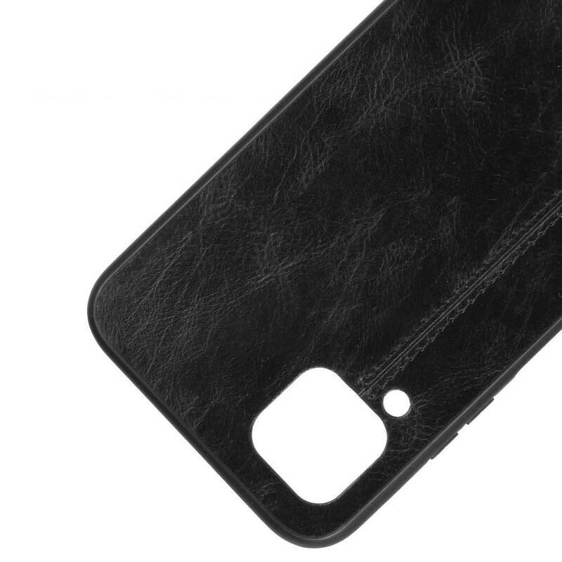 Cover Huawei P40 Lite Cuciture In Pelle Stile