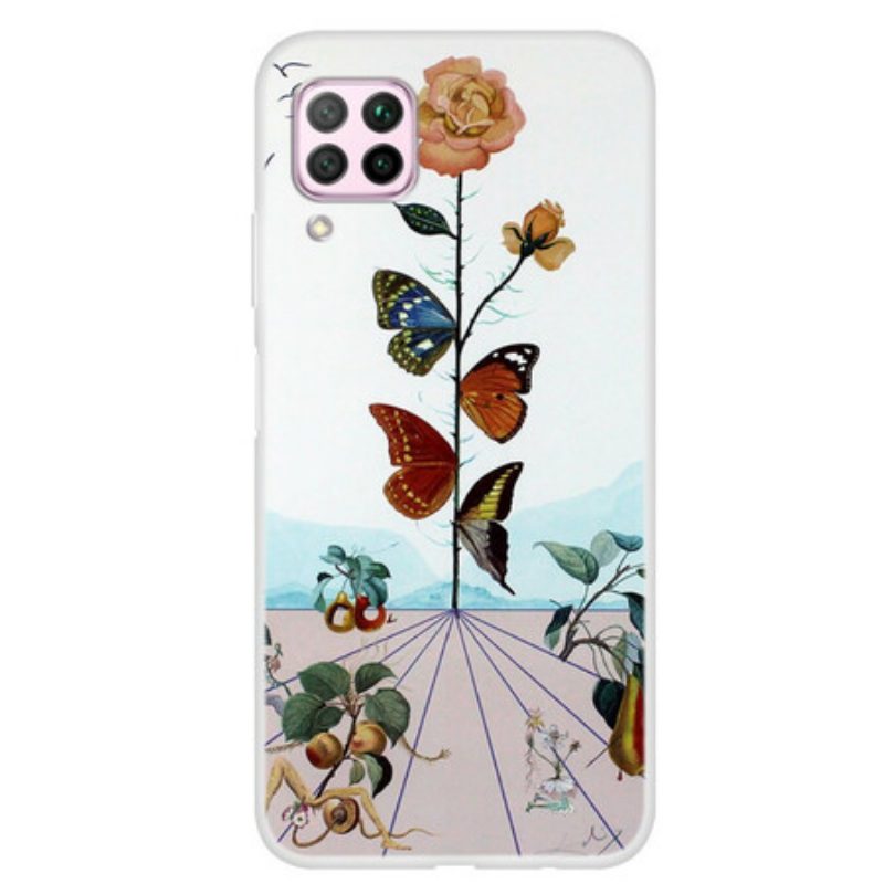 Cover Huawei P40 Lite Farfalle Della Natura