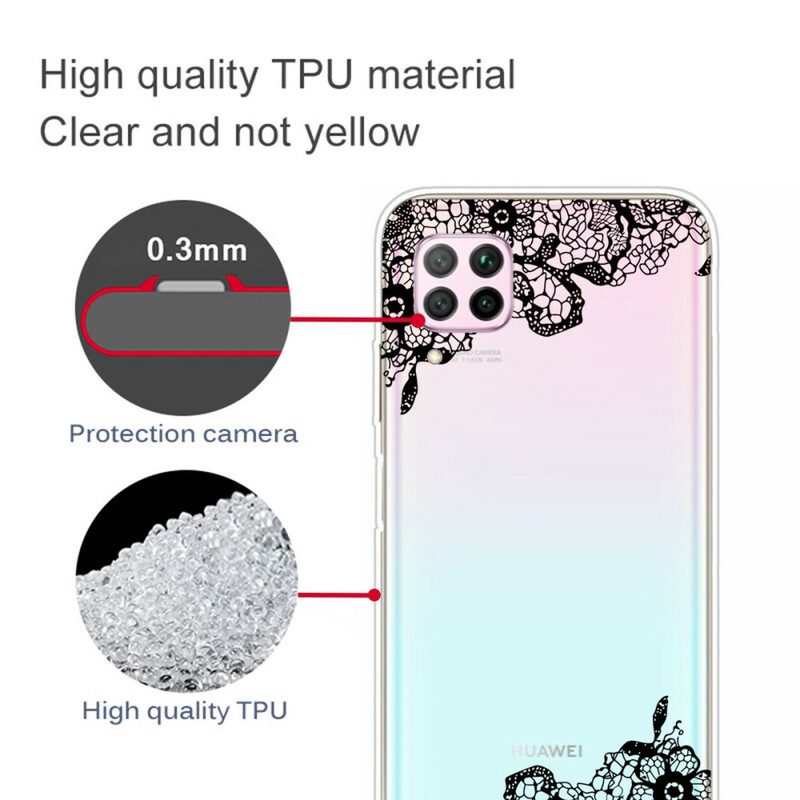 Cover Huawei P40 Lite Fine Pizzo