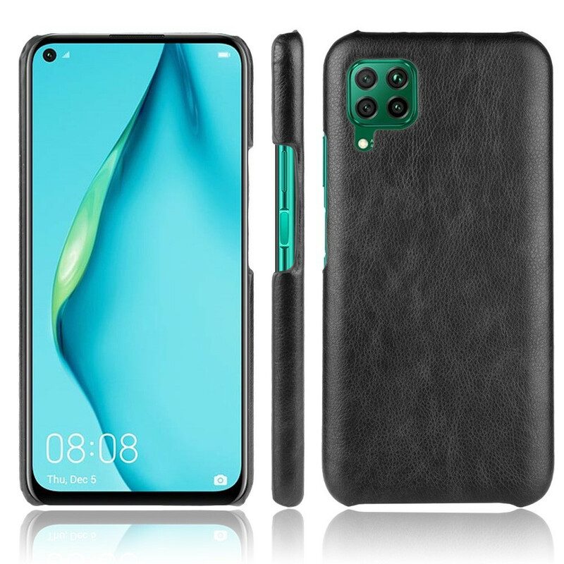 Cover Huawei P40 Lite Litchi Performance Effetto Pelle