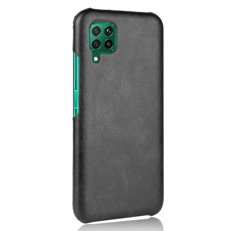 Cover Huawei P40 Lite Litchi Performance Effetto Pelle