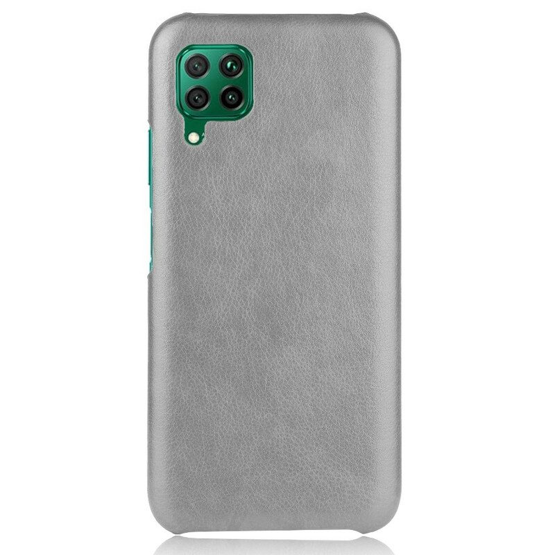 Cover Huawei P40 Lite Litchi Performance Effetto Pelle