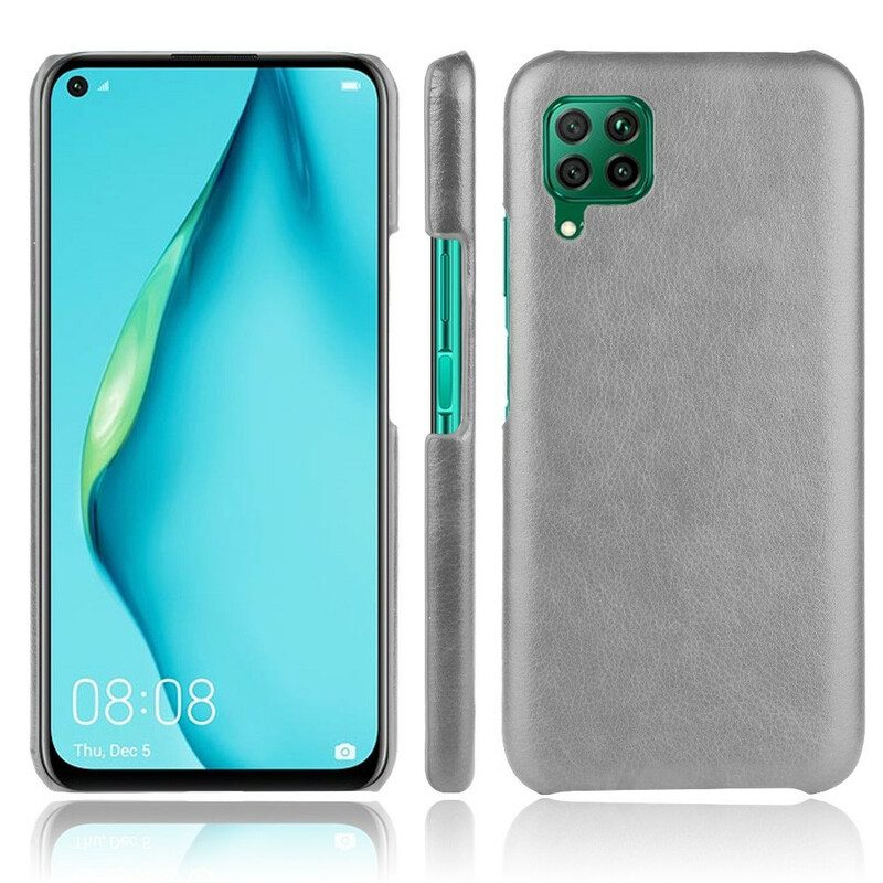 Cover Huawei P40 Lite Litchi Performance Effetto Pelle