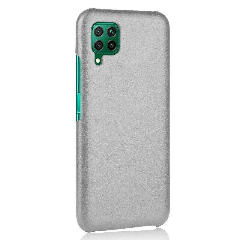 Cover Huawei P40 Lite Litchi Performance Effetto Pelle