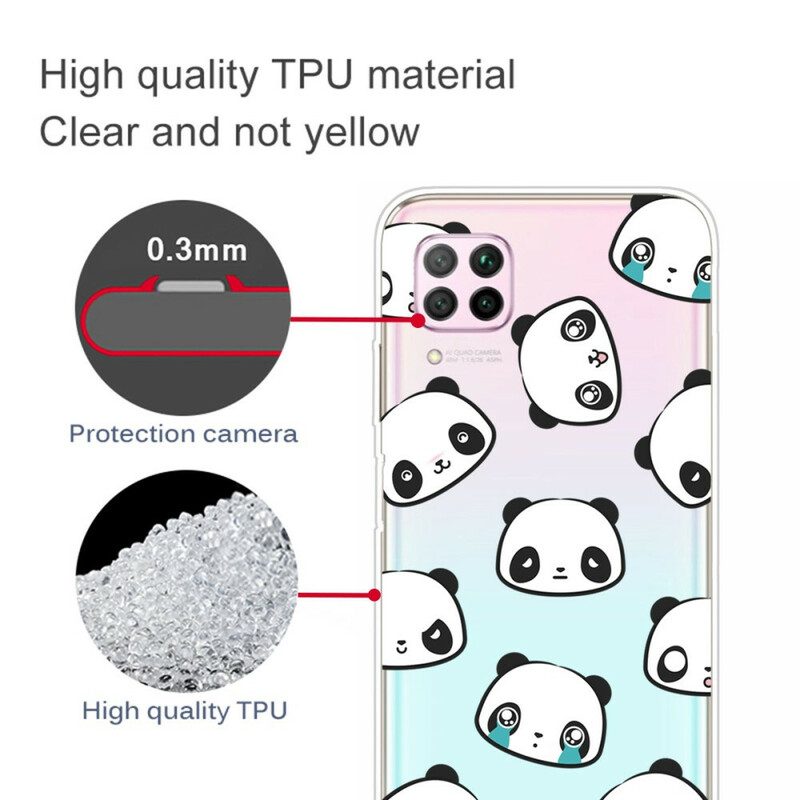 Cover Huawei P40 Lite Panda Sentimentali