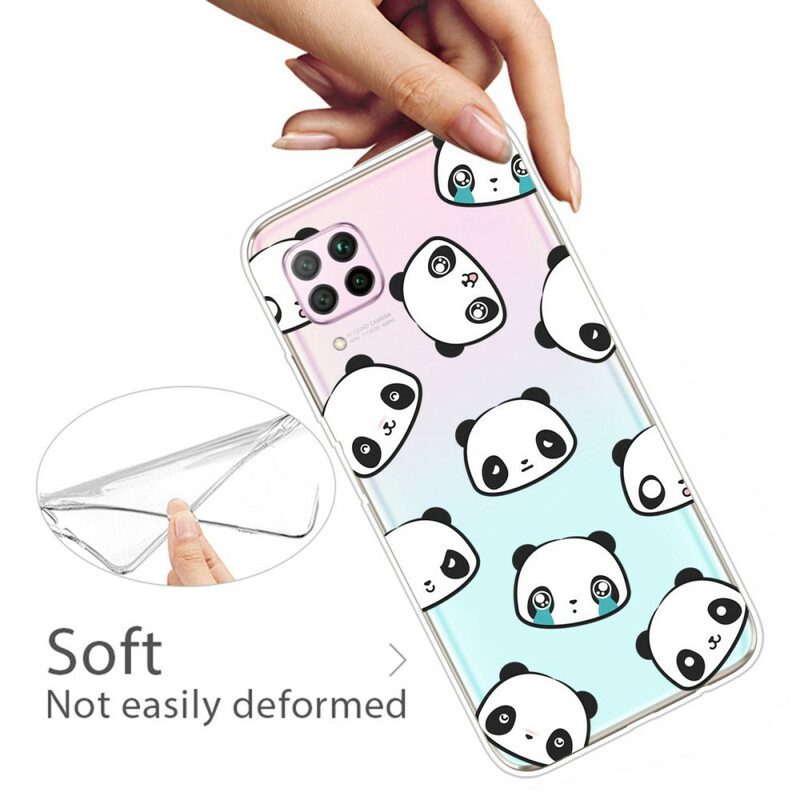 Cover Huawei P40 Lite Panda Sentimentali